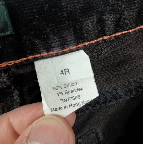 J.Crew Corduroy  Boot Pant in Brown Size 4 - Picture 5 of 5